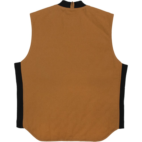 Gilet &agrave; moto WV04, Hommes, Petit, Brun Sécurité Médic