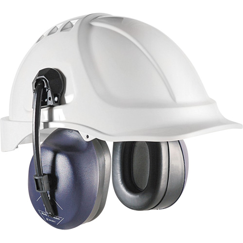 H12K Earmuffs, Cap Mount, 28 NRR dB Sécurité Médic