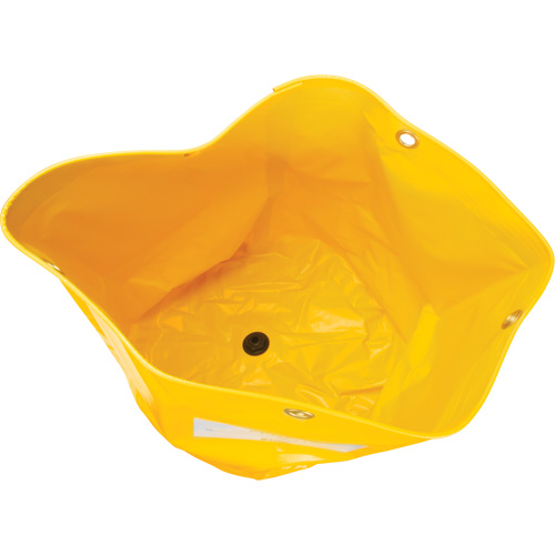 Pipe Leak Diverter, 1.5' L x 1.5' W, HDPE Sécurité Médic