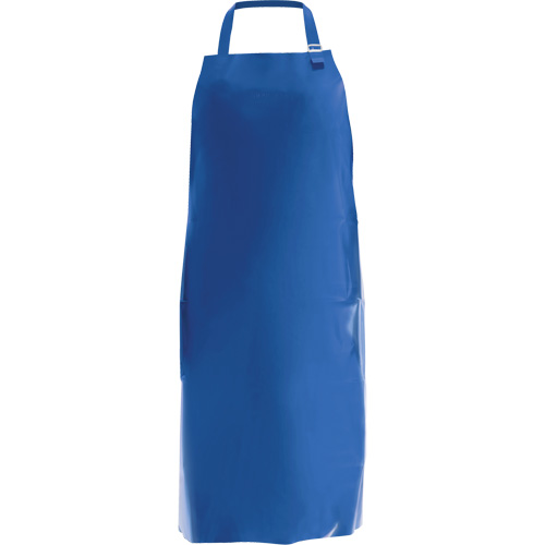 Endurosaf Bib Apron, Polyurethane, 50" L x 34" W, Blue Sécurité Médic