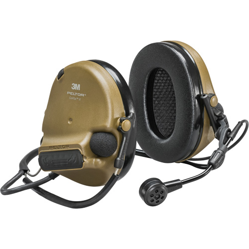 Casque VI NIB Peltor ComTac, Style Cordon cervical, 22 dB Sécurité Médic