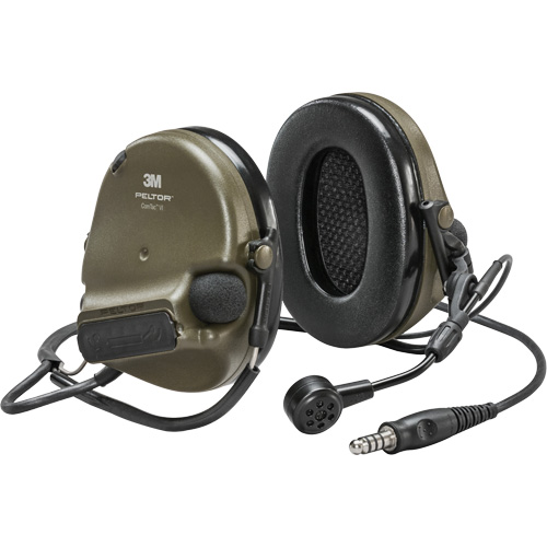 Peltor ComTac VI NIB Single Lead Headset, Neckband Style, 22 dB Sécurité Médic