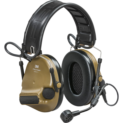 Peltor ComTac VI NIB Headset with Arc, Headband Style, 23 dB Sécurité Médic