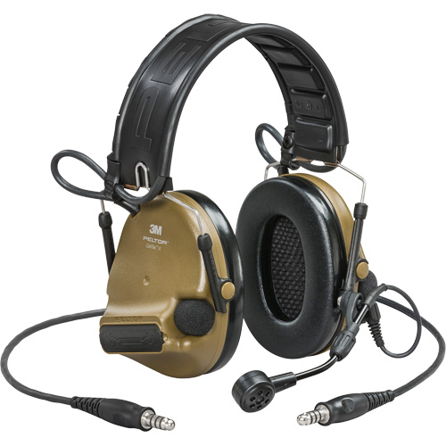 Peltor ComTac VI NIB Dual Lead Headset with Arc, Headband Style, 23 dB Sécurité Médic