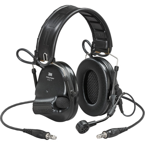 Peltor ComTac VI NIB Dual Lead Headset with Arc, Headband Style, 23 dB Sécurité Médic