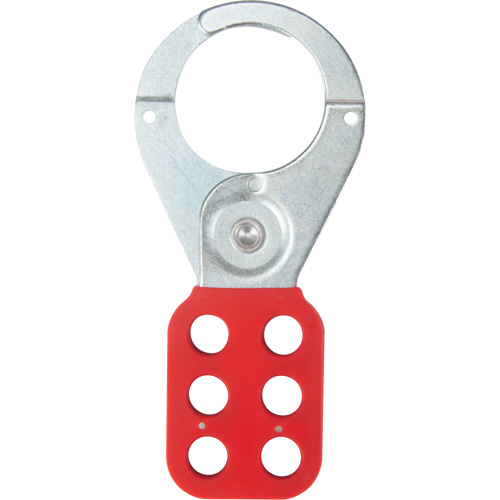 Safety Lockout Hasp, Red Sécurité Médic