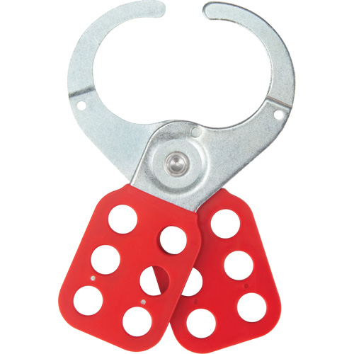 Safety Lockout Hasp, Red Sécurité Médic