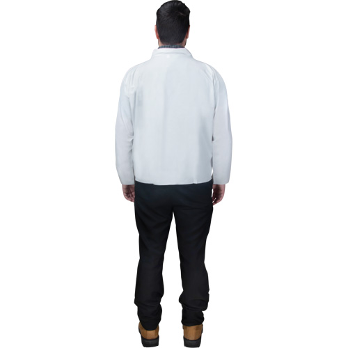 Chemise jetable, Microporeux, Petit, Blanc Sécurité Médic