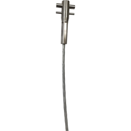 Lad-Saf 20' Swaged Cable Sécurité Médic