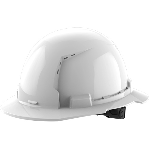 Casque de s&eacute;curit&eacute; &agrave; bord complet, R&eacute;pond aux normes CSA type 1, Suspension Rochet, Ventil&eacute; Sécurité Médic