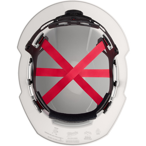 Casque de s&eacute;curit&eacute; &agrave; bord complet, R&eacute;pond aux normes CSA type 1, Suspension Rochet, Ventil&eacute; Sécurité Médic