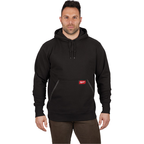 Heavy-Duty Pullover Hoodie, Men's, Small, Black Sécurité Médic