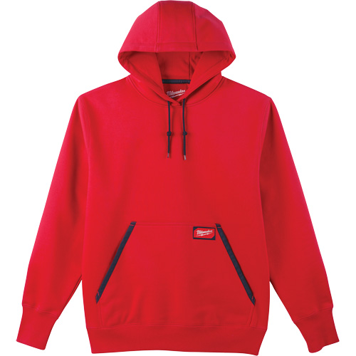 Heavy-Duty Pullover Hoodie, Men's, Small, Red Sécurité Médic