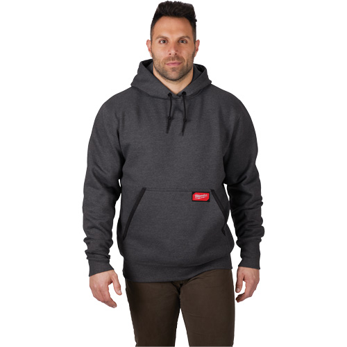 Heavy-Duty Pullover Hoodie, Men's, Small, Grey Sécurité Médic