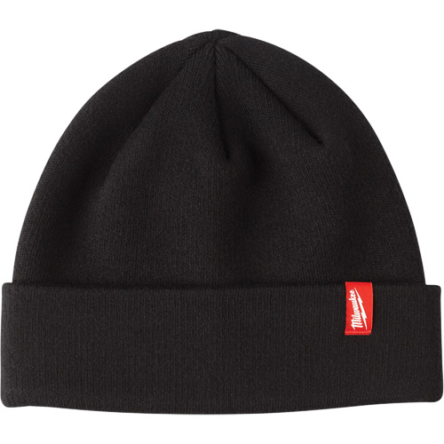 Tuque &agrave; revers, Taille unique, Noir Sécurité Médic