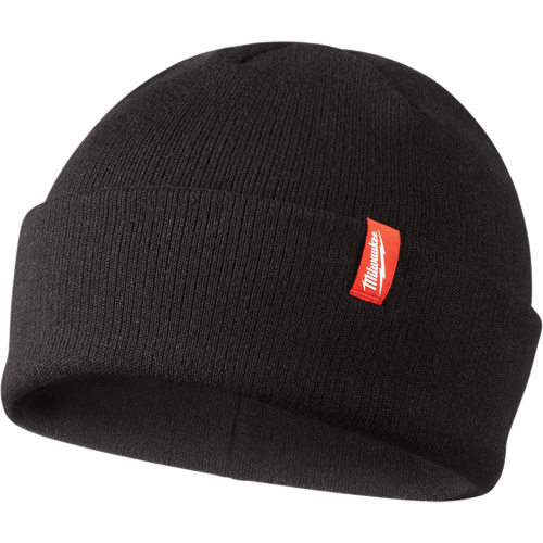 Tuque &agrave; revers, Taille unique, Noir Sécurité Médic