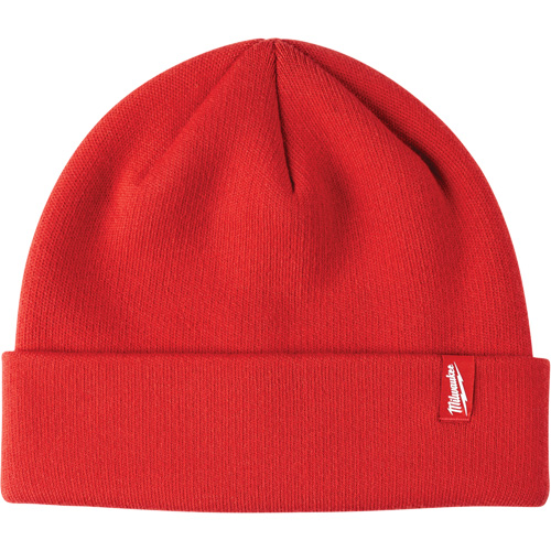 Tuque &agrave; revers, Taille unique, Rouge Sécurité Médic
