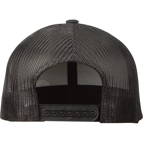 Casquette &agrave; patte pressionn&eacute;e GridIron, Noir, Coton/Nylon/Polyester Sécurité Médic