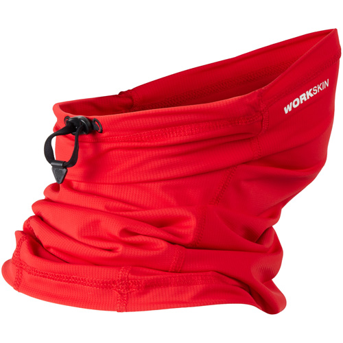 Workskin Neck Gaiter, Red, Polyester Sécurité Médic