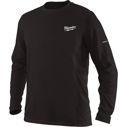 T-shirt &agrave; manches longues Workskin, Hommes, Petit, Noir Sécurité Médic