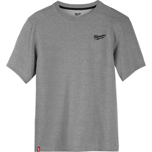 Hybrid Work Tee Shirt, Men's, Small, Grey Sécurité Médic