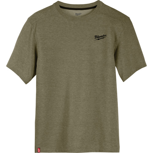 T-shirt de travail hybride, Hommes, Petit, Vert Sécurité Médic