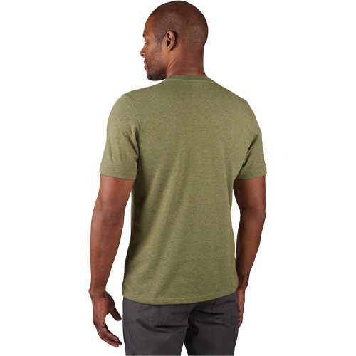 T-shirt de travail hybride, Hommes, Petit, Vert Sécurité Médic