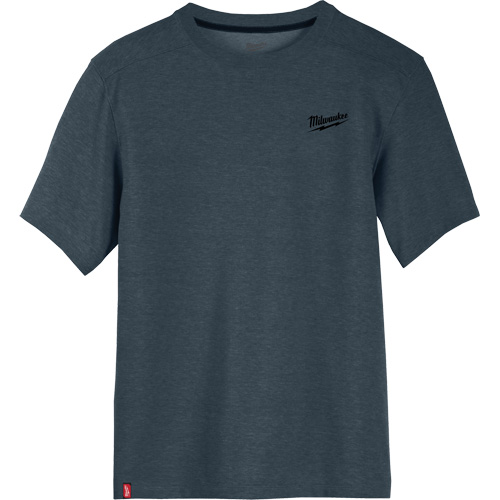 Hybrid Work Tee Shirt, Men's, Small, Blue Sécurité Médic