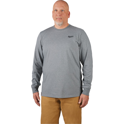 T-shirt de travail hybride, Hommes, Petit, Gris Sécurité Médic