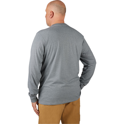 T-shirt de travail hybride, Hommes, Petit, Gris Sécurité Médic