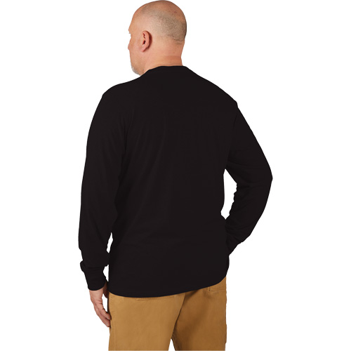 T-shirt de travail hybride, Hommes, Petit, Noir Sécurité Médic