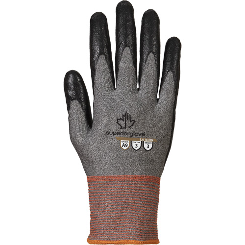 Gants enduits, Taille 5, Calibre 21, Rev&ecirc;tement Nitrile, Enveloppe en TenActiv, ASTM ANSI niveau A9 Sécurité Médic