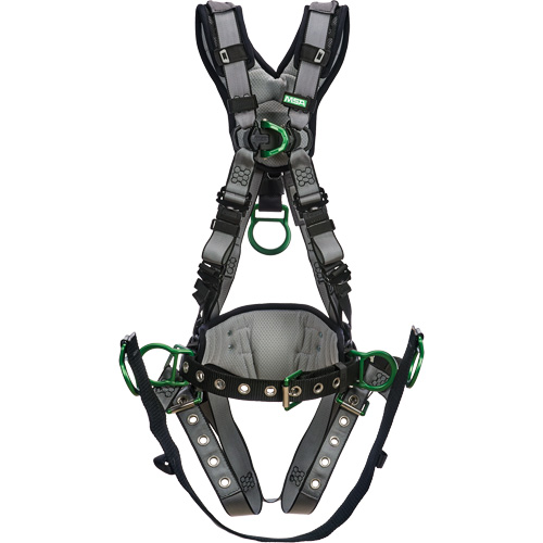 V-Fit Derrick Harness, CSA Certified, Class ALP, 2X-Large, 400 lbs. Cap. Sécurité Médic