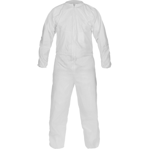 CleanMax&reg; Clean Manufactured Non-Sterile Coverall, Medium, White, Microporous Sécurité Médic