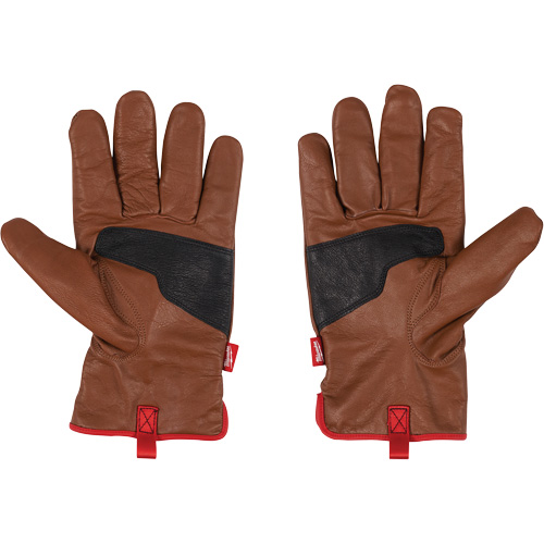 Goatskin Impact Gloves, Small, Grain Leather Palm Sécurité Médic