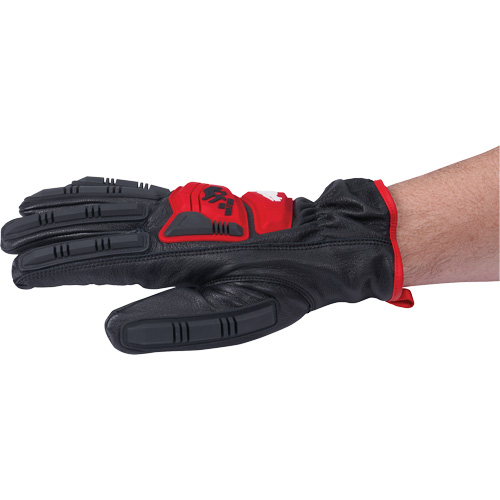 Goatskin Impact Gloves, 2X-Large, Grain Leather Palm Sécurité Médic