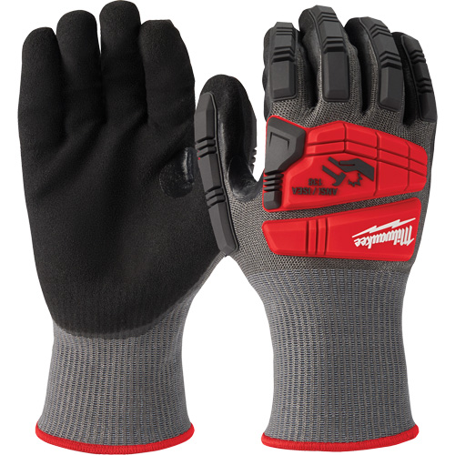 Impact & Cut-Resistant Gloves, Size X-Large, 18 Gauge, Nitrile Coated, ANSI/ISEA 105 Level 5 Sécurité Médic