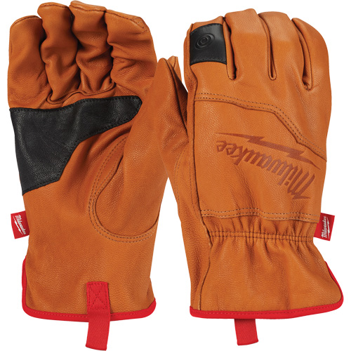 Gants en cuir, Petit, Paume en Cuir fleur de ch&egrave;vre Sécurité Médic