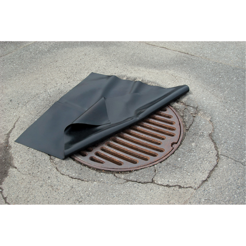 Couvercles de drains en n&eacute;oprene, Carr&eacute;e, 36" lo x 36" la Sécurité Médic