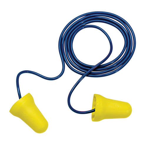 Bouchons d'oreilles E-A-R E-Z-Fit, Vrac - Sac en poly, Petit, Avec cordon Sécurité Médic