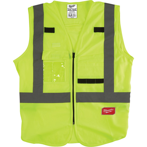 Veste de s&eacute;curit&eacute;, Jaune lime haute visibilit&eacute;, Moyen/Petit Sécurité Médic