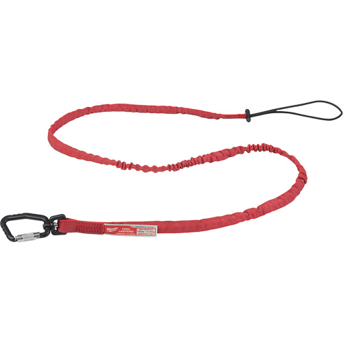 Longe verrouillable pour outils &agrave; port&eacute;e &eacute;tendue, Tendeur, Mousqueton/boucle Sécurité Médic