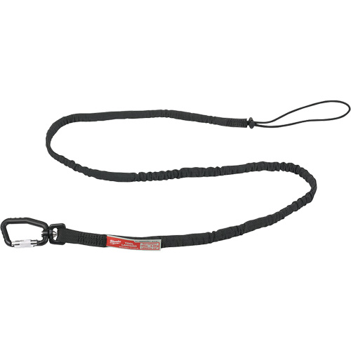 Longe verrouillable pour outils &agrave; port&eacute;e &eacute;tendue, Tendeur, Mousqueton/boucle Sécurité Médic