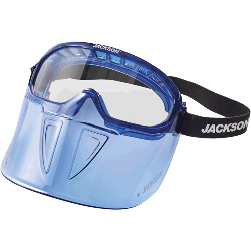 Lunettes Premium GPL500 avec &eacute;cran facial amovible, Lentille 3,0, Antibu&eacute;e, Ventilation Indirecte Sécurité Médic
