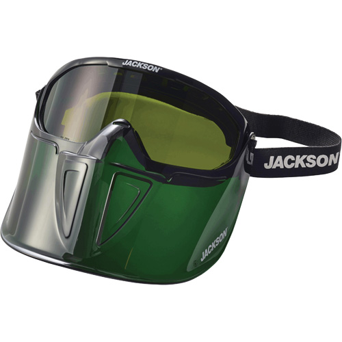 GPL500 Premium Goggle with Detachable Face Shield, 3.0 Lens, Anti-Fog, Indirect Vent Sécurité Médic