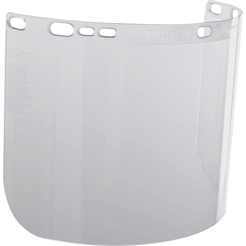 Visi&egrave;re moul&eacute;e transparente F20 Sécurité Médic