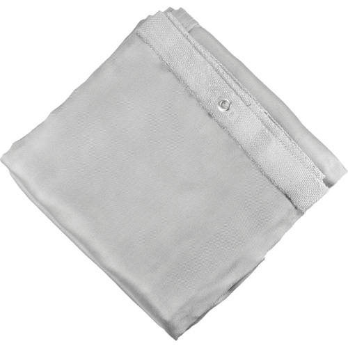 Silica Cloth Fiberglass Blanket, 6' W x 6' L, Rated Up To 1800 °F Sécurité Médic