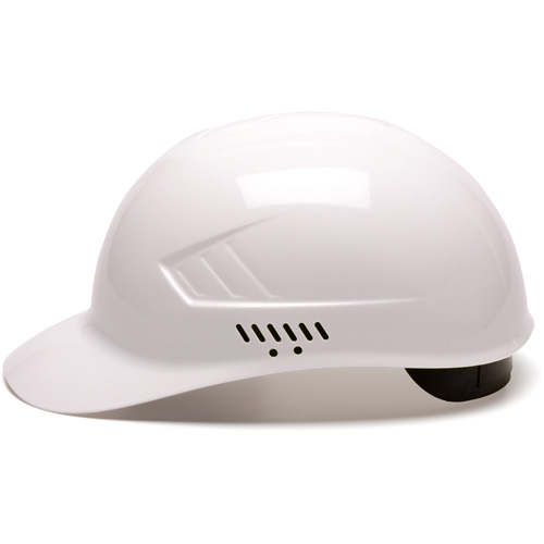 Ridgeline Bump Cap, Pinlock Suspension, White Sécurité Médic