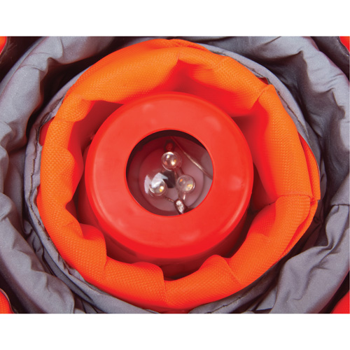 C&ocirc;ne de signalisation repliable, 18" h, Orange Sécurité Médic