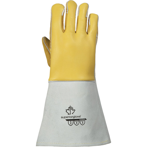 TIG Welding Gloves, Grain Elkhide, Size Small Sécurité Médic